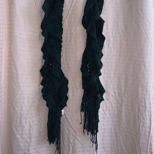 World Market Deep green scarf